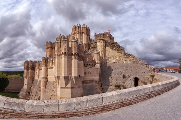 Château Coca Grand Vestige Époque Médiévale — Photo