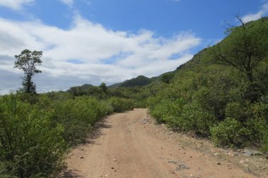 Cordoba dağlarının izleri.