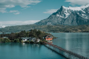 Torres del Paine Ulusal Parkı manzarası