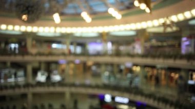 Modern alışveriş arka plan için bulanıklık.