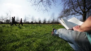 Anonim bahar Parkı okuyucu