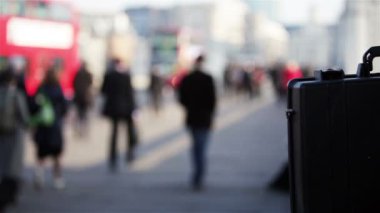Londra erken sabah acele saat