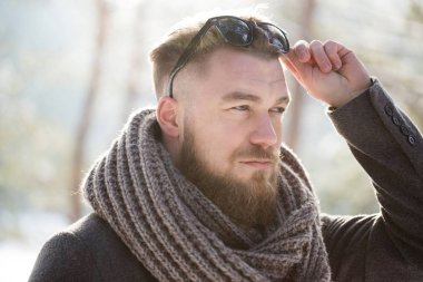 Benim kış ceket yürüyüş