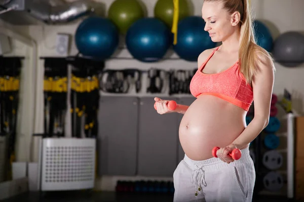 Aktywność fizyczna w ciąży — Zdjęcie stockowe