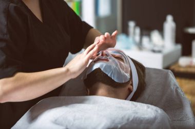 Erkekler biocellulose maskesi tedavi Spa