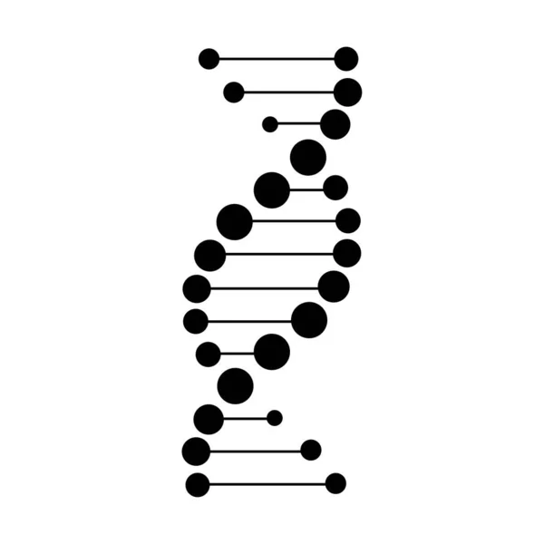 Векторная иллюстрация ДНК Helix Icon для графического и веб-дизайна . — стоковый вектор
