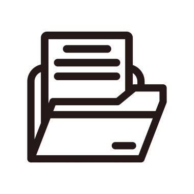 Ofis dizinleri, Bağlayıcı vektör simgesi.