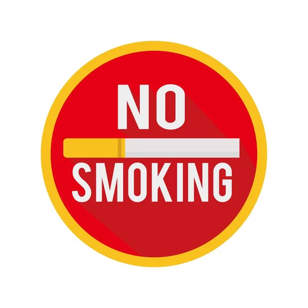 Знак "Не курить" . — стоковый вектор