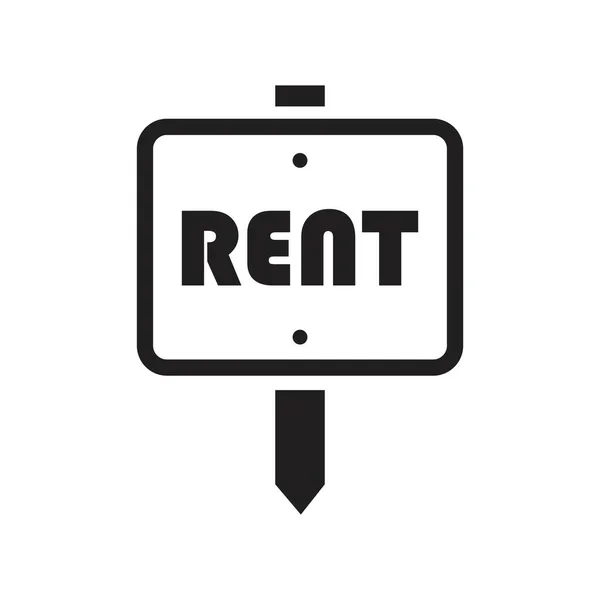 For rent icon — Stock Vector