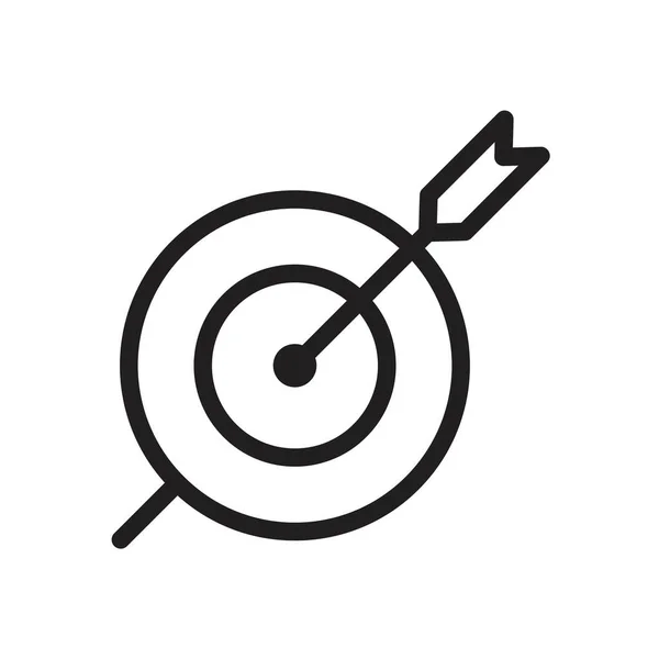 Фокус Стрілка зі стрілками шаблон чорного кольору, який можна змінити. Фокус Стрілка символ Плоска Векторна ілюстрація для графічного та веб-дизайну . — стоковий вектор