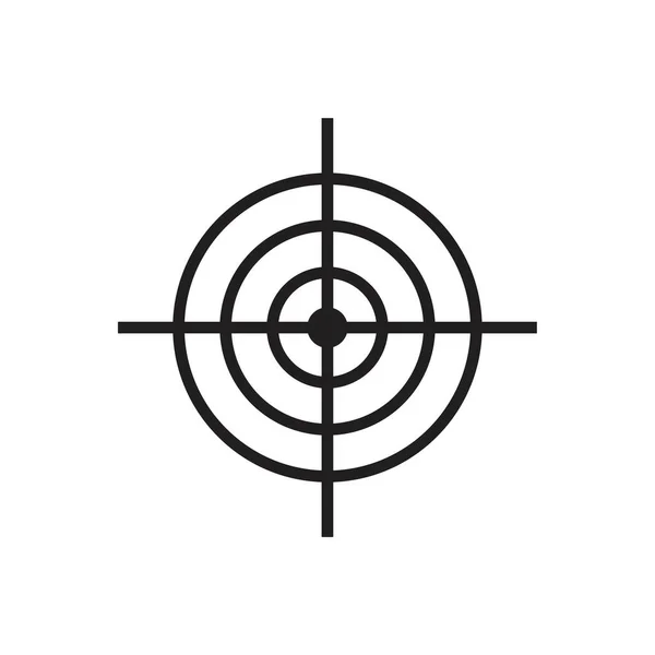 Focus Arrow icon template black color editable. Focus Arrow icon symbol Flat vector illustration for graphic and web design. — 스톡 벡터