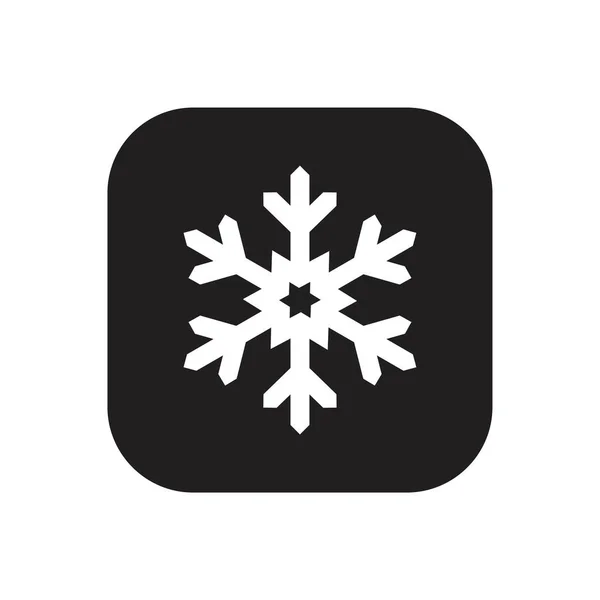 Frozen, snow icon template black color editierbar. gefrorene, Schnee-Symbol-flache Vektorillustration für Grafik- und Webdesign. — Stockvektor