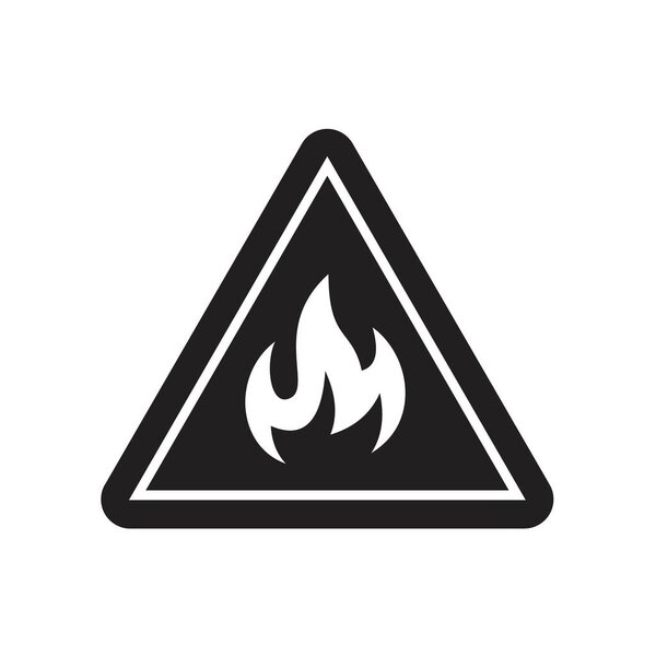 Danger, Warning Icon template black color editable. Danger, Warning Icon symbol Flat vector illustration for graphic and web design.