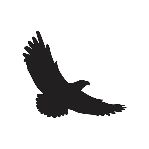 Kuş ya da balıkçıllar uçan ikon şablonu siyah renkli düzenlenebilir. Kuş veya balıkçıl uçan simge grafik ve web tasarımı için Düz vektör çizimi.