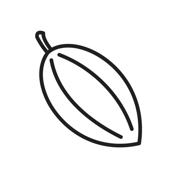 Шаблон какао икона черный цвет редактируемый. Символ какао-иконы Плоская векторная иллюстрация для графического и веб-дизайна . — стоковый вектор