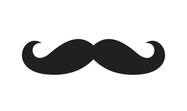 Italy mustache Icon template black color editable. Italy mustache Icon symbol Flat vector illustration for graphic and web design. — Stock Vector