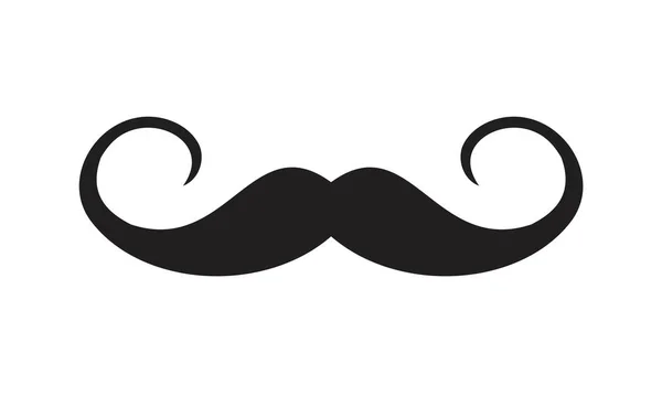 Italy mustache Icon template black color editable. Italy mustache Icon symbol Flat vector illustration for graphic and web design. — Stock Vector