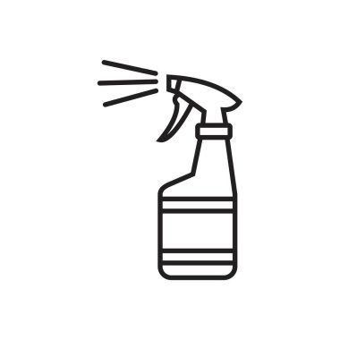 Spray Icon template black color editable. Spray Icon symbol Flat vector illustration for graphic and web design.