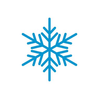 Vector snowflakes Icon template black color editable. Vector snowflakes Icon symbol Flat vector illustration for graphic and web design.