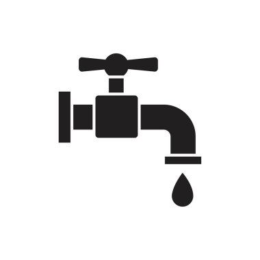 Faucet Icon template black color editable. Faucet Icon symbol Flat vector illustration for graphic and web design.