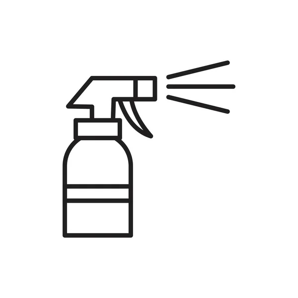 Spray ikon sablon fekete színű szerkeszthető. Spray ikon szimbólum Lapos vektor illusztráció grafikai és web design. — Stock Vector