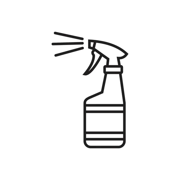 Spray ikon sablon fekete színű szerkeszthető. Spray ikon szimbólum Lapos vektor illusztráció grafikai és web design. — Stock Vector