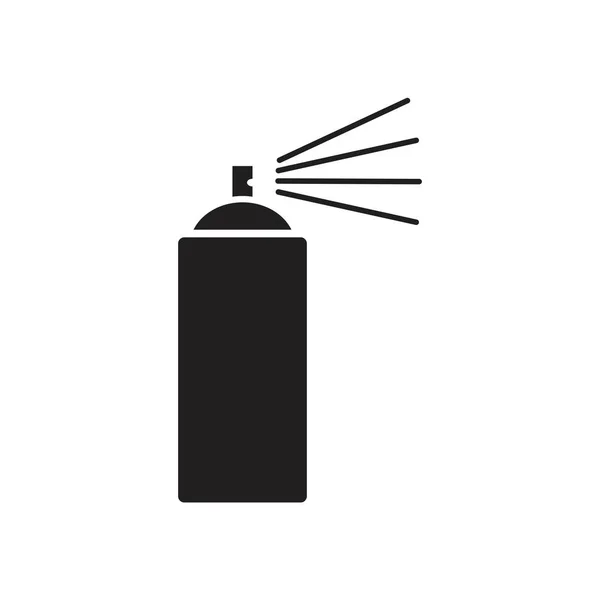 Spray Icon template zwarte kleur bewerkbaar. Spray Icon symbool Vlakke vector illustratie voor grafisch en web design. — Stockvector