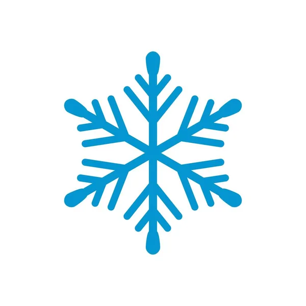 Vector snowflakes Icon template black color editable. Vector snowflakes Icon symbol Flat vector illustration for graphic and web design. — Stock Vector