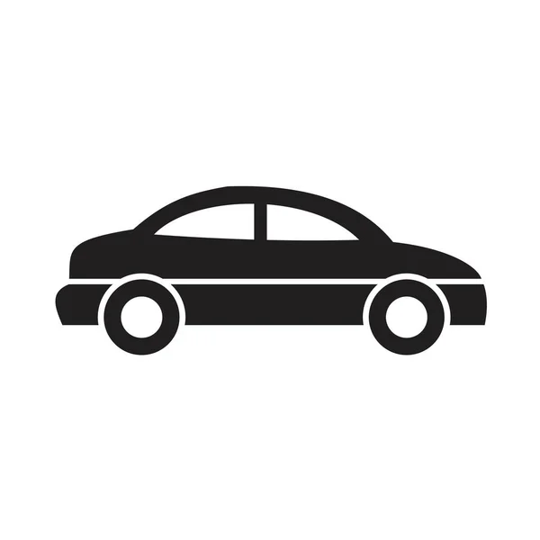 Car Icon Template schwarze Farbe editierbar. Auto-Symbol Flache Vektorabbildung für Grafik- und Webdesign. — Stockvektor