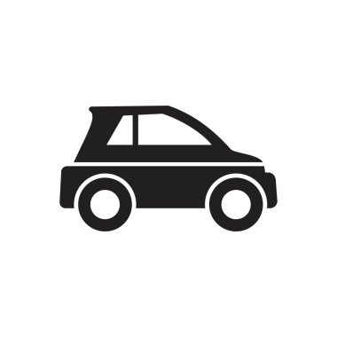 Car Icon template black color editable. Car icon symbol Flat vector illustration for graphic and web design.