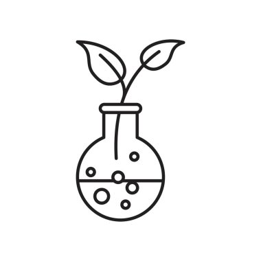 Botany Icon template black color editable. Botany Icon symbol Flat vector illustration for graphic and web design.