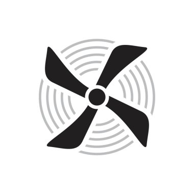 Plane propellers, Aircraft propeller Icon template black color editable. Plane propellers, Aircraft propeller Icon symbol Flat vector illustration for graphic and web design.