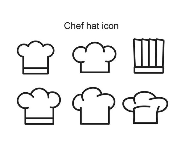 Chef hat Icon template black color editable. Chef hat Icon symbol Flat vector illustration for graphic and web design.