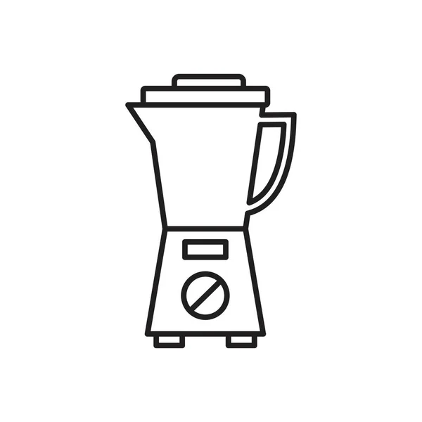 Modèle d'icône de processeur alimentaire couleur noire modifiable. Symbole icône processeur alimentaire Illustration vectorielle plate pour la conception graphique et web . — Image vectorielle