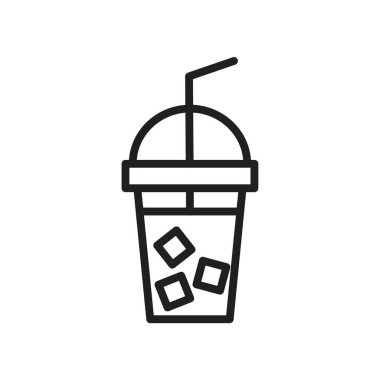 Coffee cup sign icon template black color editable. Coffee cup sign icon symbol Flat vector illustration for graphic and web design.