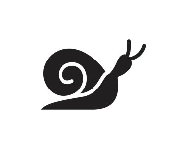 Snail icon template black color editable. Snail icon symbol Flat vector illustration for graphic and web design.