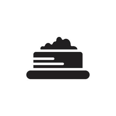 Bowl for animal icon template black color editable. Bowl for animal icon symbol Flat vector illustration for graphic and web design.