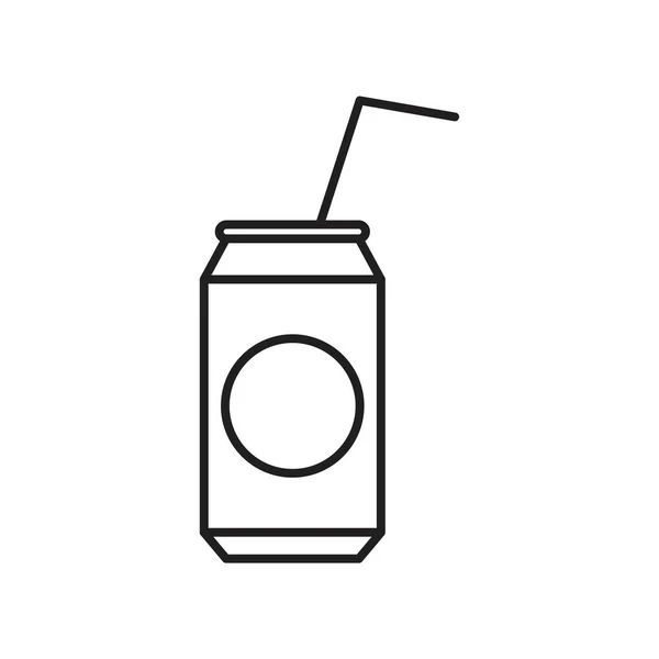 Takeout Drink Icon Template Black Color Editable Takeout Drink Icon — Archivo Imágenes Vectoriales