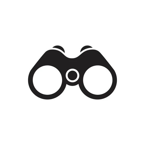 Binoculars Icon Template Black Color Editable Binoculars Icon Icon Symbol — Stock Vector