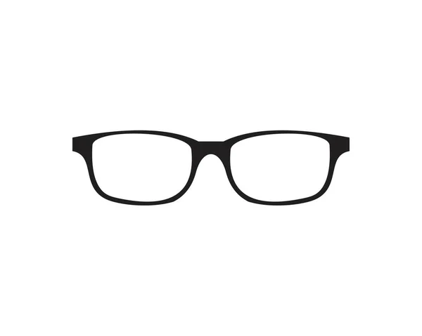Occhiali Icona Modello Colore Nero Modificabile Simbolo Icona Bicchieri Illustrazione — Vettoriale Stock