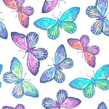 Kelebek seamless modeli