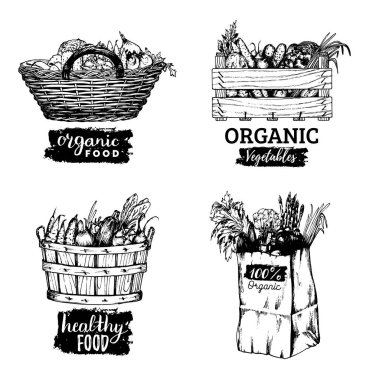 organic food labels set