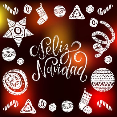 İspanyolca Noel tebrik kartı