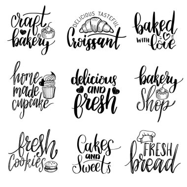 ekmek el yazı logolar