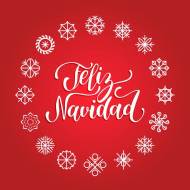 Feliz Navidad, Merry Christmas yazı