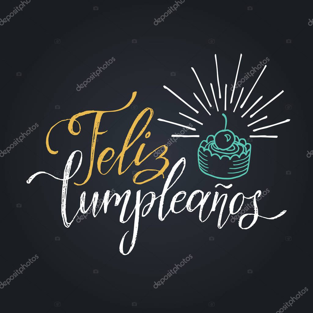 Feliz Cumpleanos Letras diseƱo ā Vector de stock Ā© vladayoung #138364210