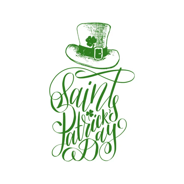 Carte de jour Saint Patrick — Image vectorielle