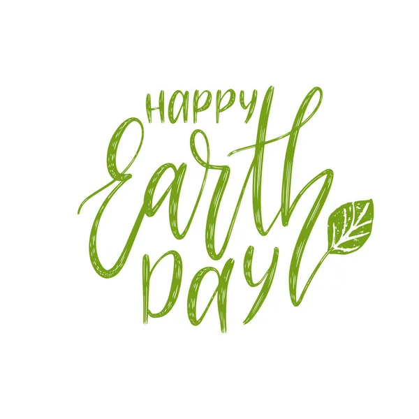 Happy Earth day — Stock Vector