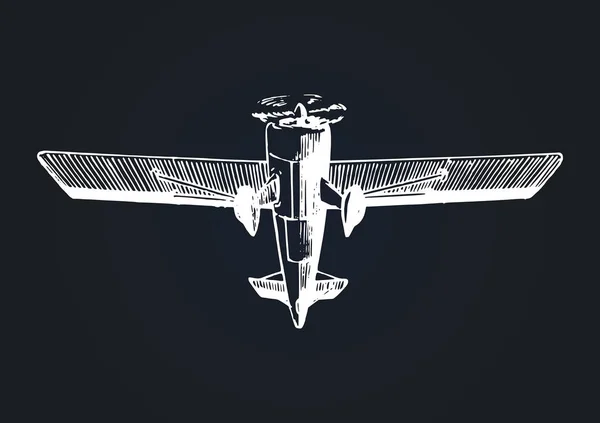 老式复古飞机标志 — 图库矢量图片