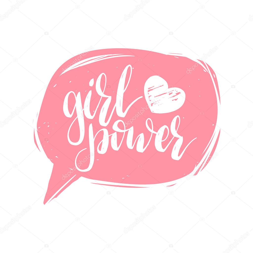 Girl Power lettering